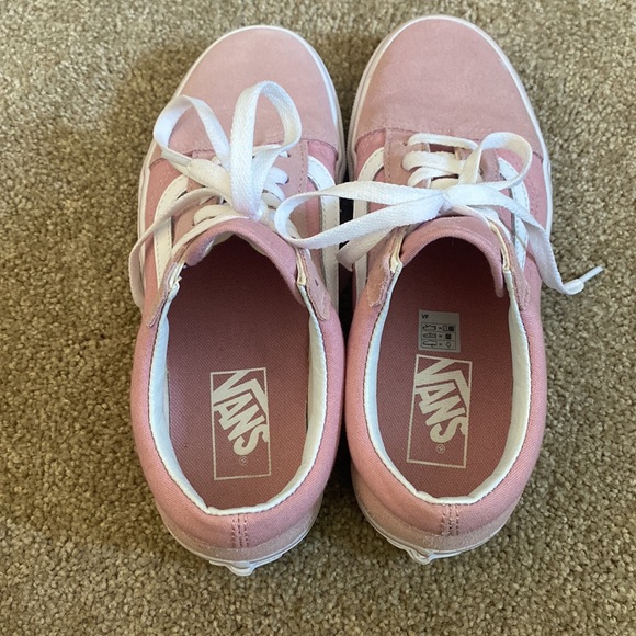 Vans Old Skool pink suede shoes - Picture 2 of 8